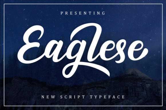 Eaglese: A Display Font Built for Bold Impressions